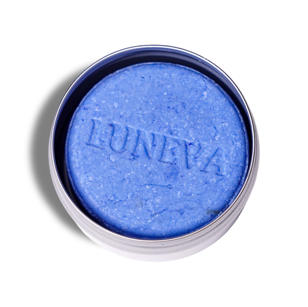 Шампунь твердий для чутливої шкіри голови Soothing Blue Solid Shampoo, 70г SOOTHBLUE фото