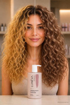 LUN&Eacute;VA Mocha Mousse Toning Hair Mask, 300 ml