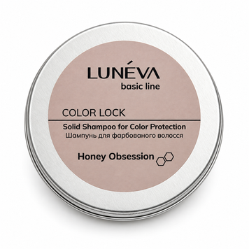 Твердий шампунь для фарбованого волосся LUN&Eacute;VA Color Lock, 70 г BARFORCOLORED фото