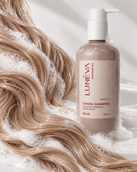 LUN&Eacute;VA BEIGE &mdash; szampon tonujący do podtrzymania beżowego odcienia włos&oacute;w, 250 ml
