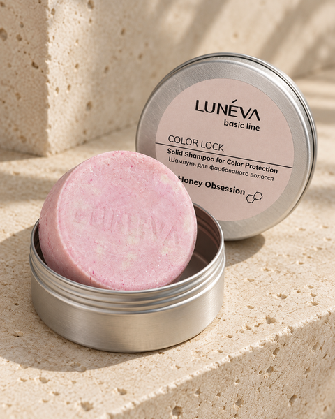 Champ&uacute; s&oacute;lido para cabello te&ntilde;ido LUN&Eacute;VA Color Lock, 70 g BARFORCOLORED фото