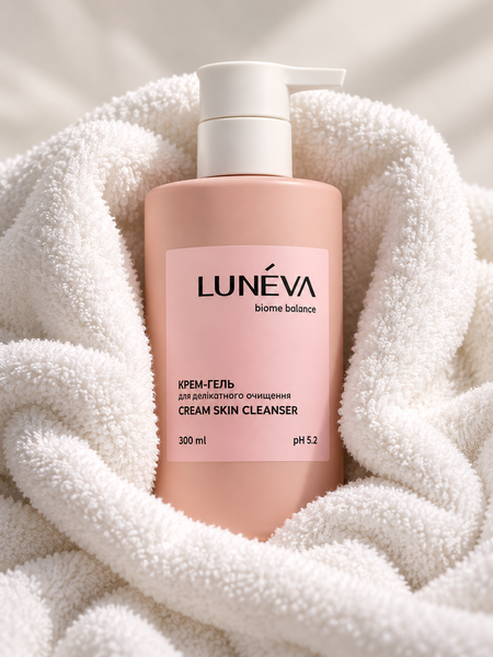 Gel-cremă pentru curățarea delicată a feței LUN&Eacute;VA Cream Skin Cleanser, 300 ml LNV-FCG-001 foto