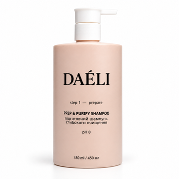 Підготовчий шампунь глибокого очищення DA&Eacute;LI Prep & Purify Shampoo, 450 мл DAE-PP-SH-450 фото