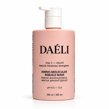 DA&Eacute;LI AMINO-MOLECULAR REBUILD MASK &mdash; амино-молекулярная маска реконструкции волос, шаг 2, 350 мл DAE-AMR-S2-350 фото