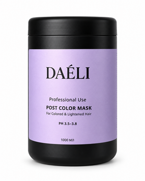 DA&Eacute;LI Post Color Mask &mdash; маска для волос после окрашивания, тонирования и осветления, 1000 мл mask009 фото