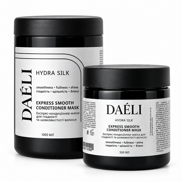 Экспресс-кондиционер-маска DA&Eacute;LI Hydra Silk для гладкости и шелковистости волос, 1000 мл DAE-HS фото