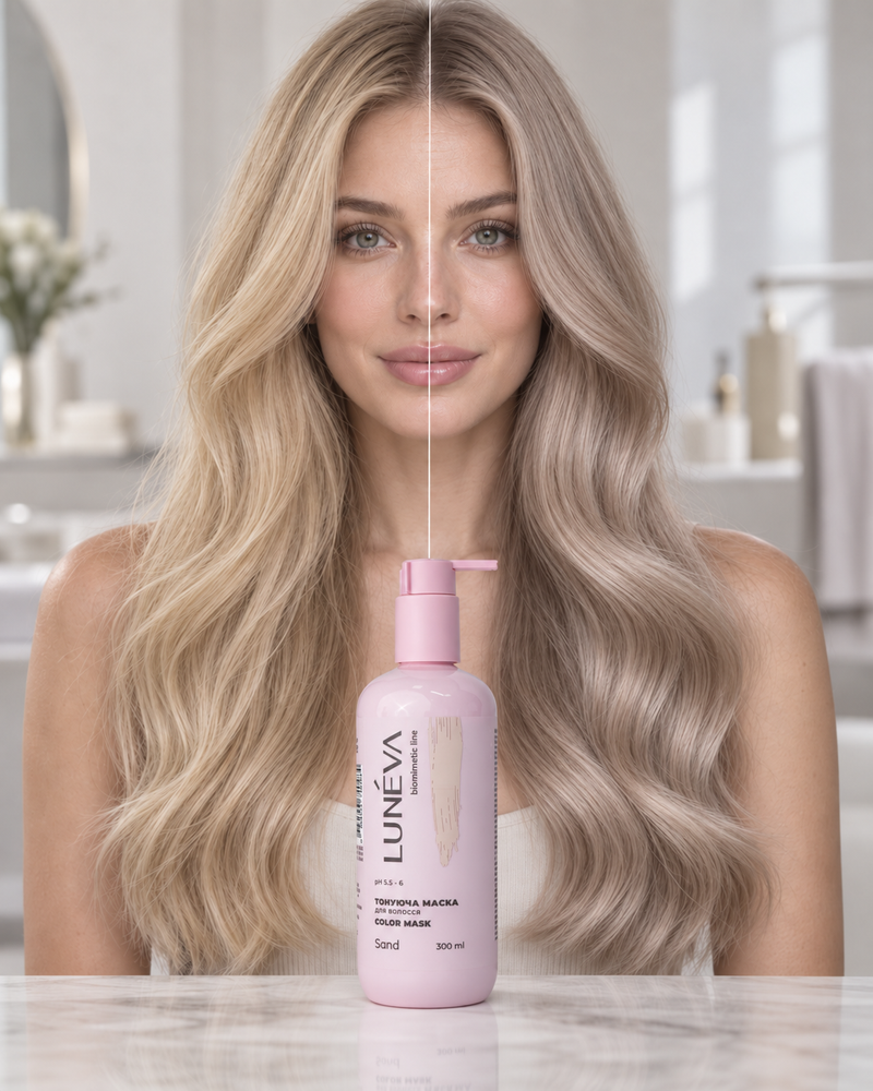 Тонирующая маска LUN&Eacute;VA Песочный блонд / Sand, 300 мл ton17 фото