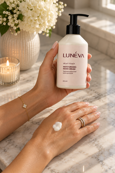 Зволожувальний крем для рук LUN&Eacute;VA Velvet Touch, 300 мл LNV-HC-VT-300 фото
