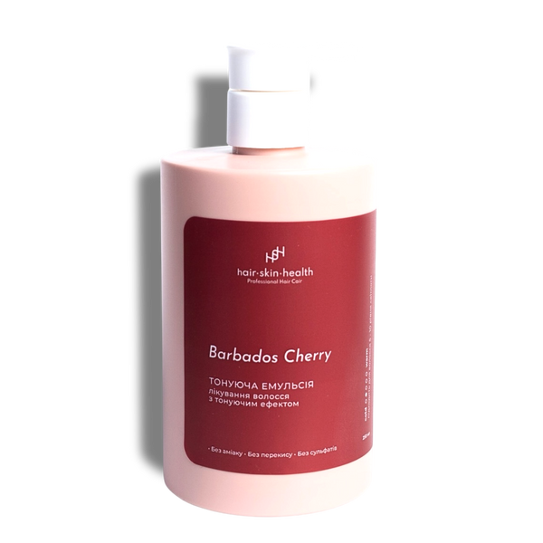 Тонуюча маска для волосся Бордовий чаері Barbados Cherry, 5-9 рівень світлоти, температура кольору: холодний ton21 фото