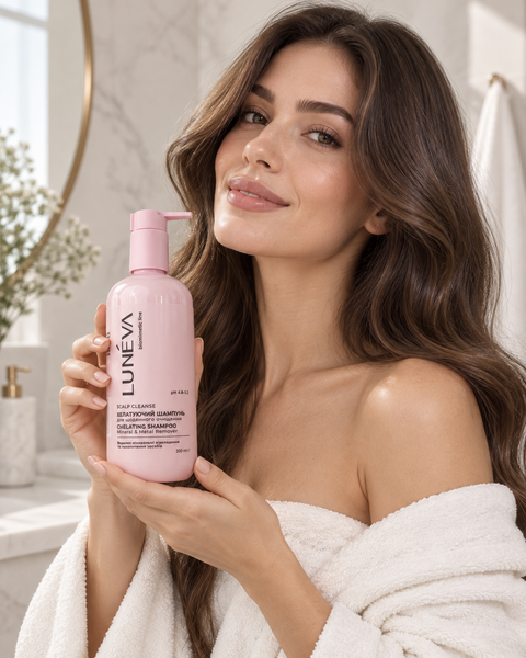 Хелатуючий шампунь LUN&Eacute;VA SCALP CLEANSE для глибокого очищення волосся та шкіри голови, 300 мл sham006 фото