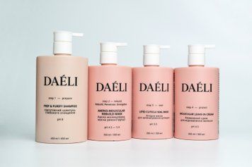 DA&Eacute;LI Amino-Molecular Rebuild Protocol &mdash; полный набор 4 шага. Система молекулярного восстановления волос mask008 фото
