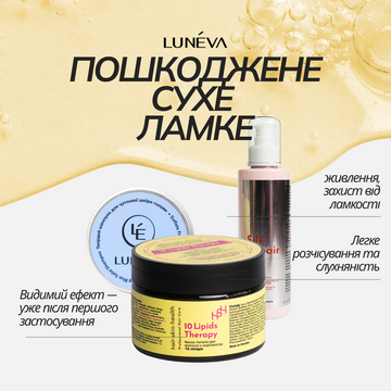 Пошкоджене, сухе, ламке