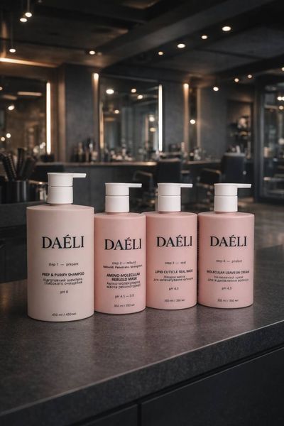 DA&Eacute;LI Amino-Molecular Rebuild Protocol &mdash; повний набір 4 кроки. Система молекулярного відновлення волосся mask008 фото